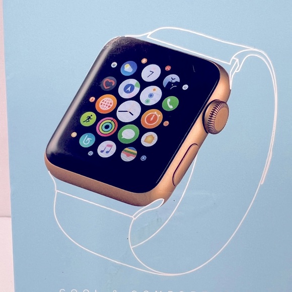 APPLE WATCH BAND, MAGNETIC FASTENER, SILVER COLOR, FITS 42mm-44mm, METAL, UNISEX - Picture 8 of 14